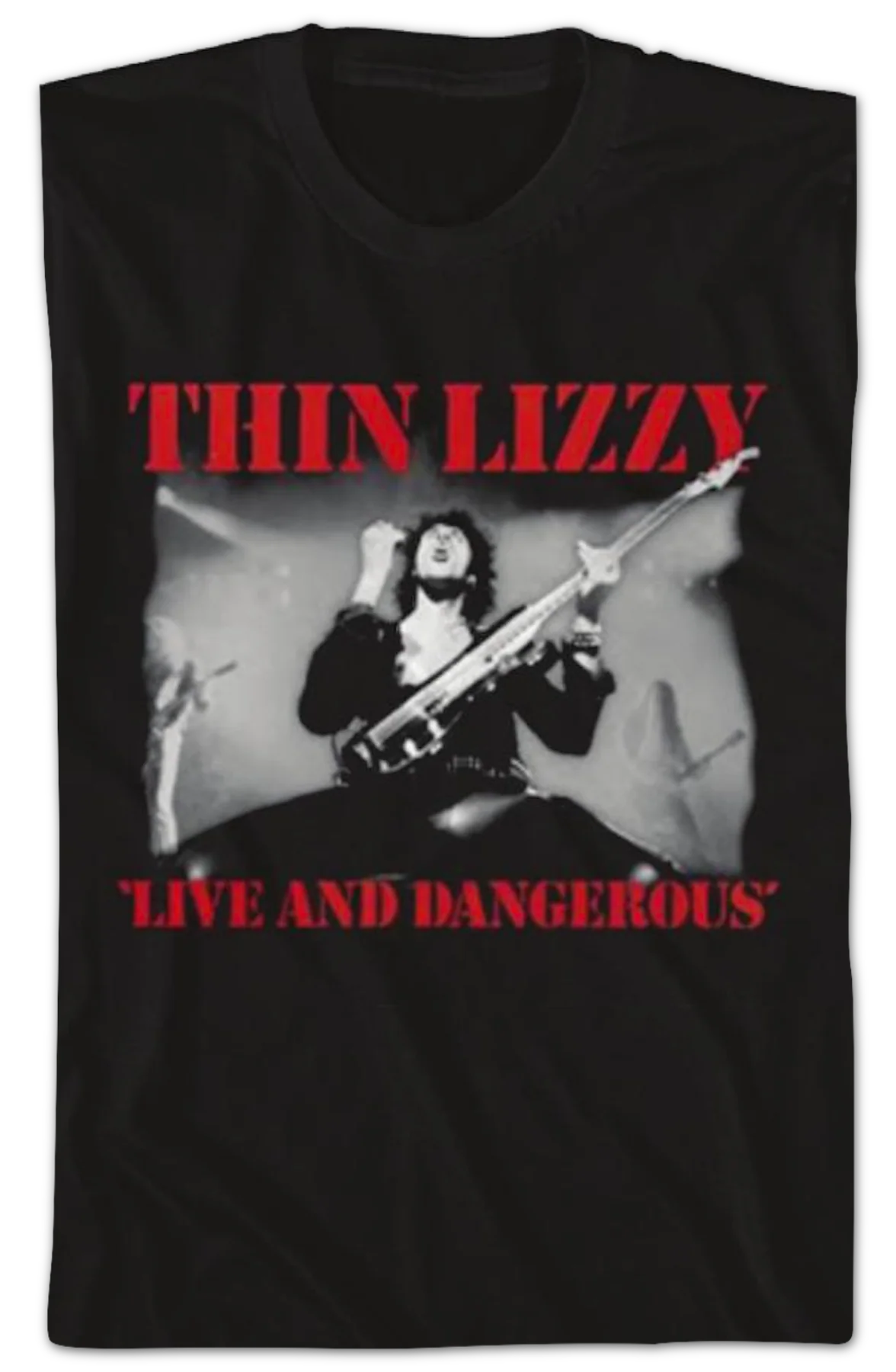 Live And Dangerous Thin Lizzy T-Shirt - Image 2