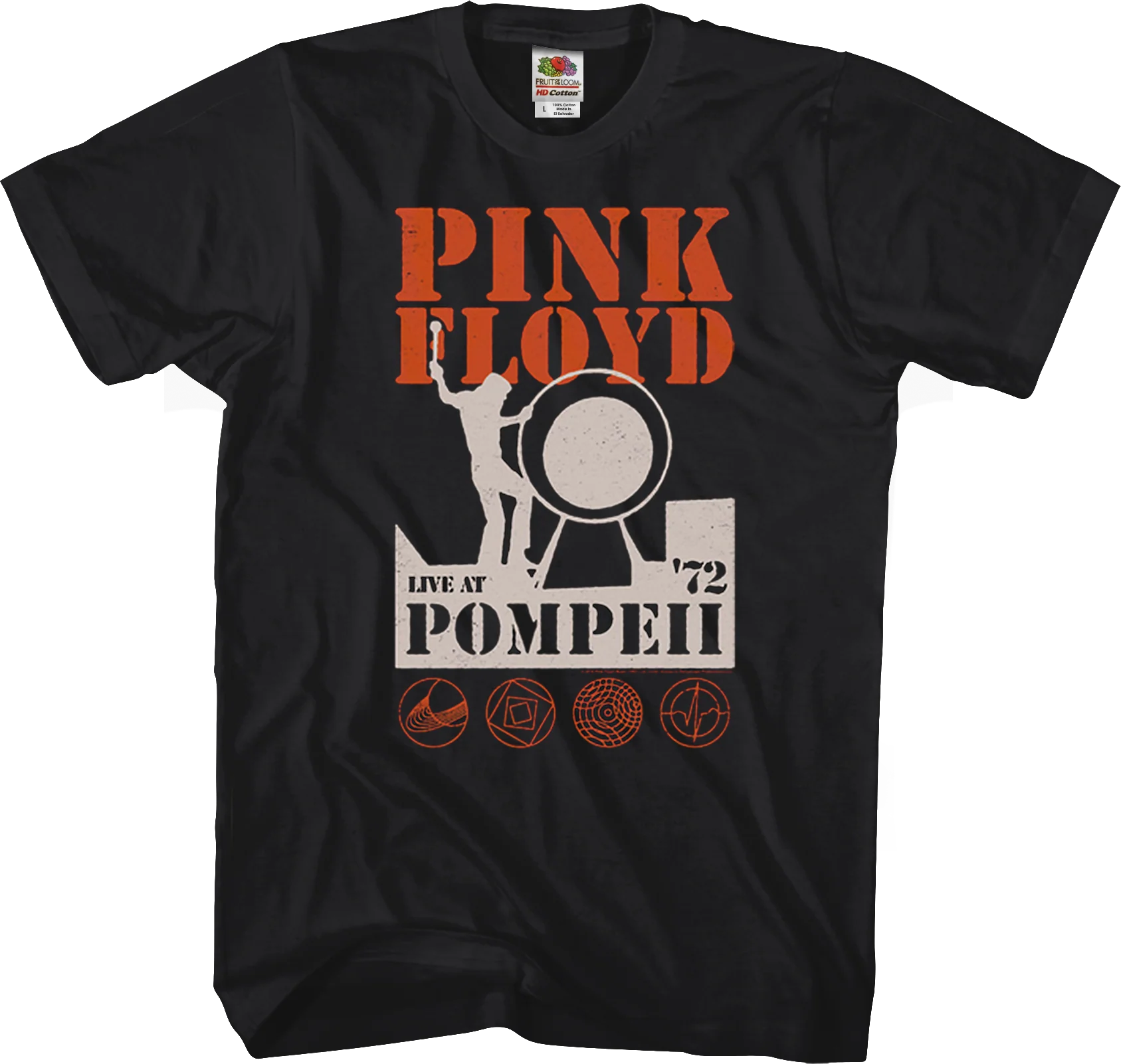 Live At Pompeii Pink Floyd T-Shirt