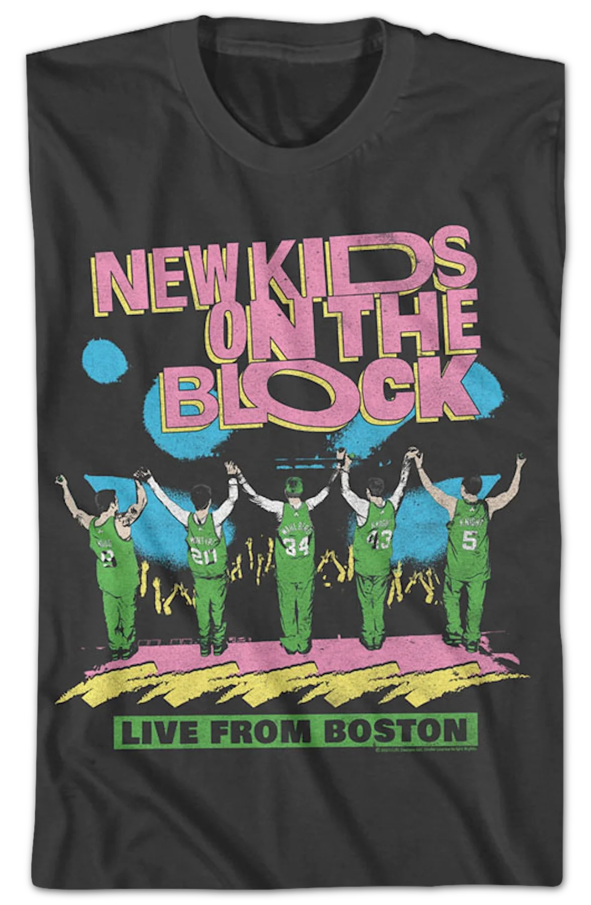 Live From Boston New Kids On The Block T-Shirt - Image 2