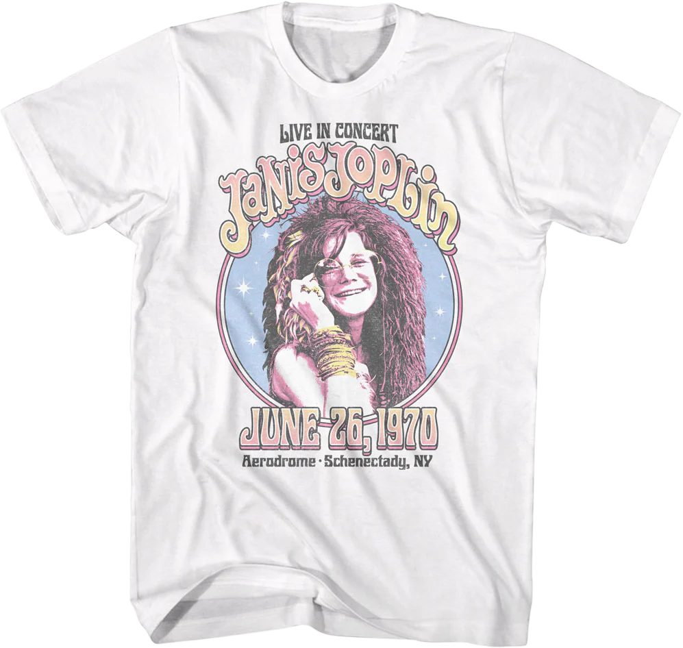 Live In Concert 1970 Janis Joplin T-Shirt