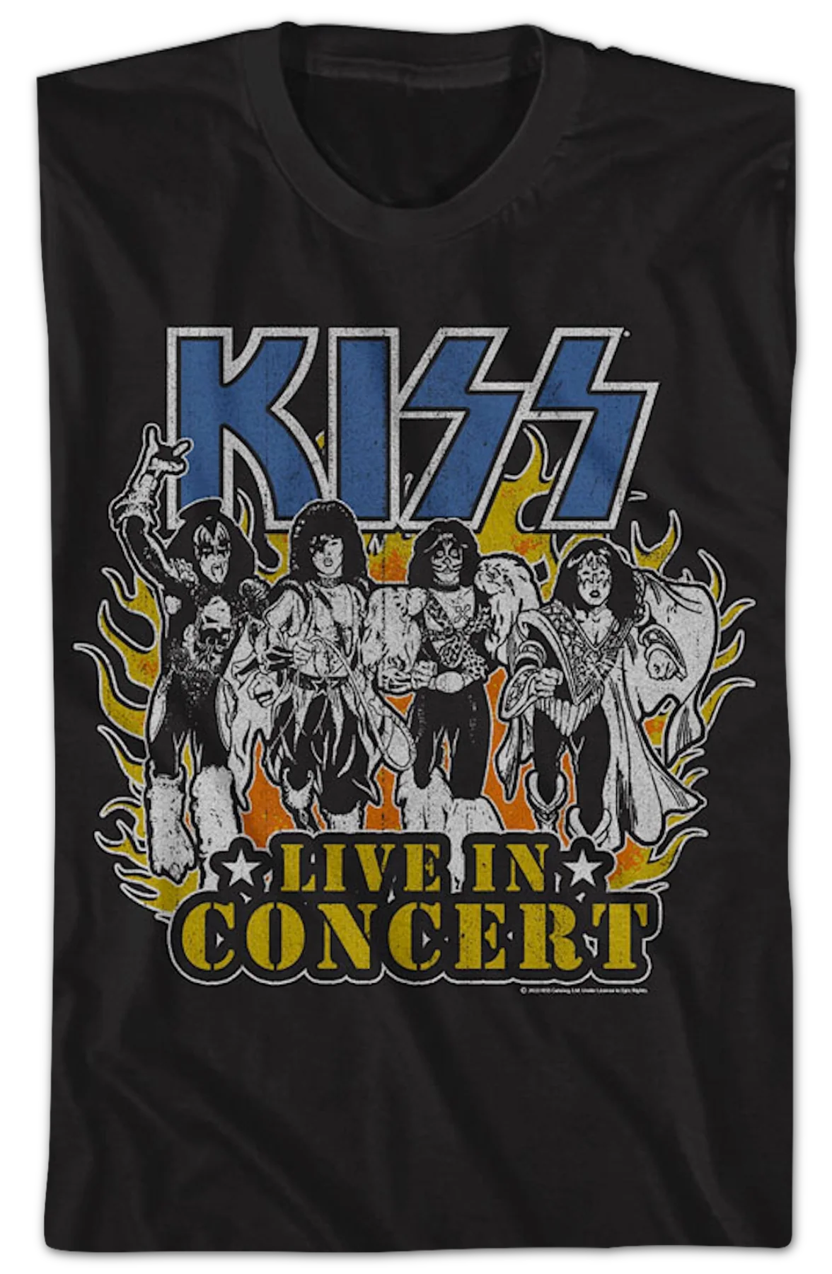 Live In Concert KISS T-Shirt - Image 2