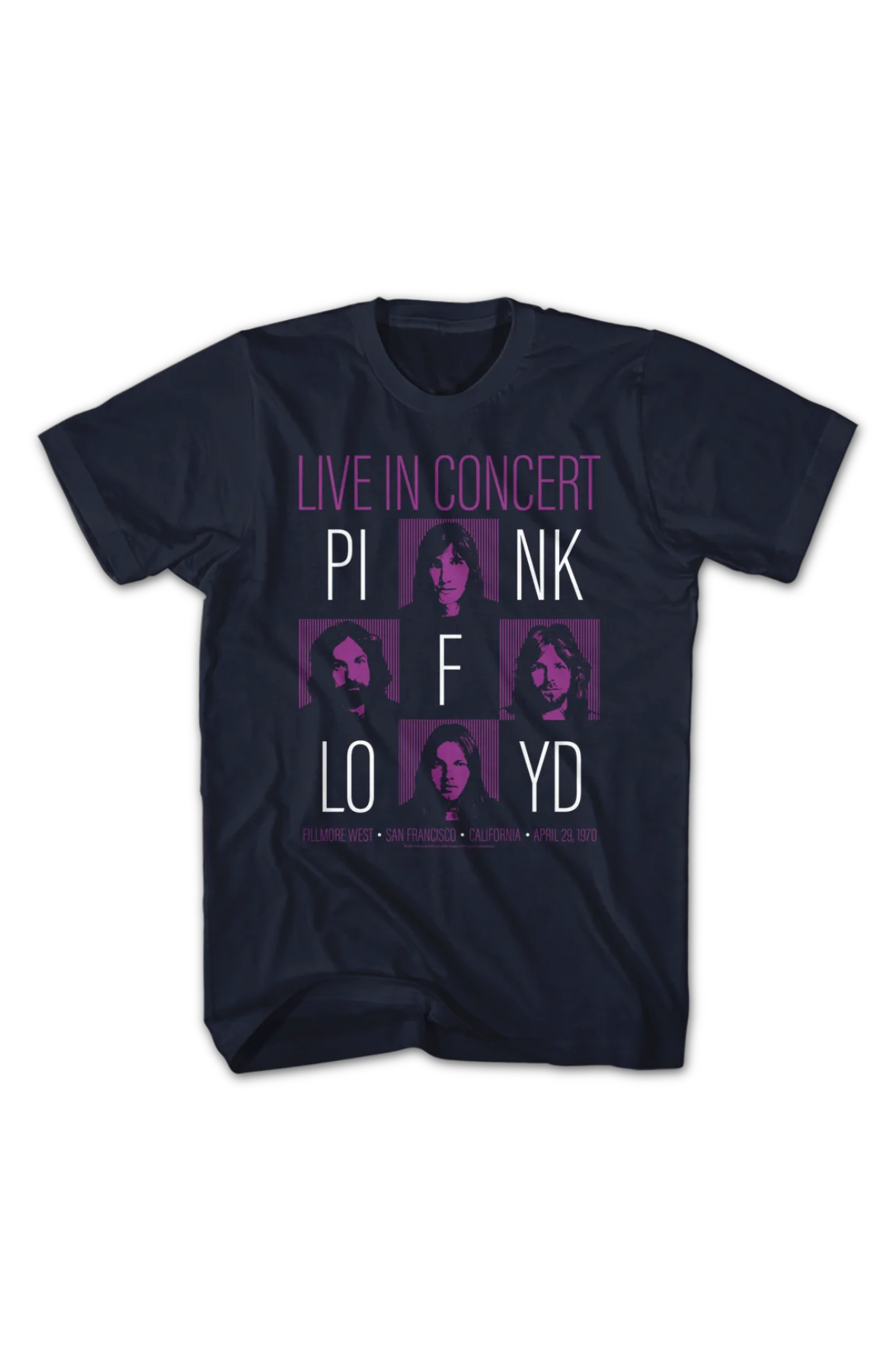 Live In Concert Pink Floyd T-Shirt - Image 2