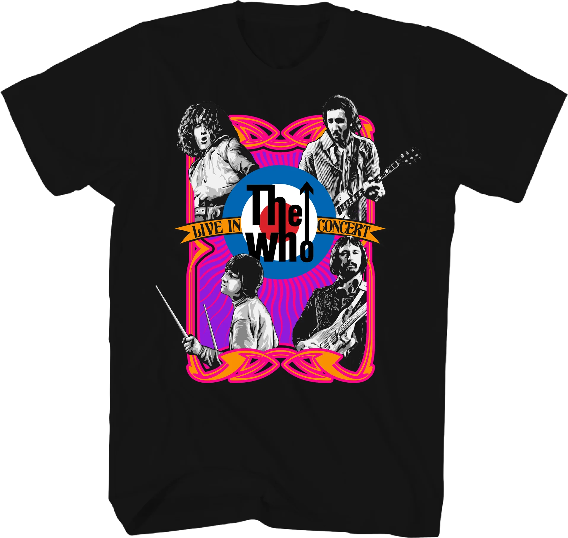 Live In Concert The Who T-Shirt