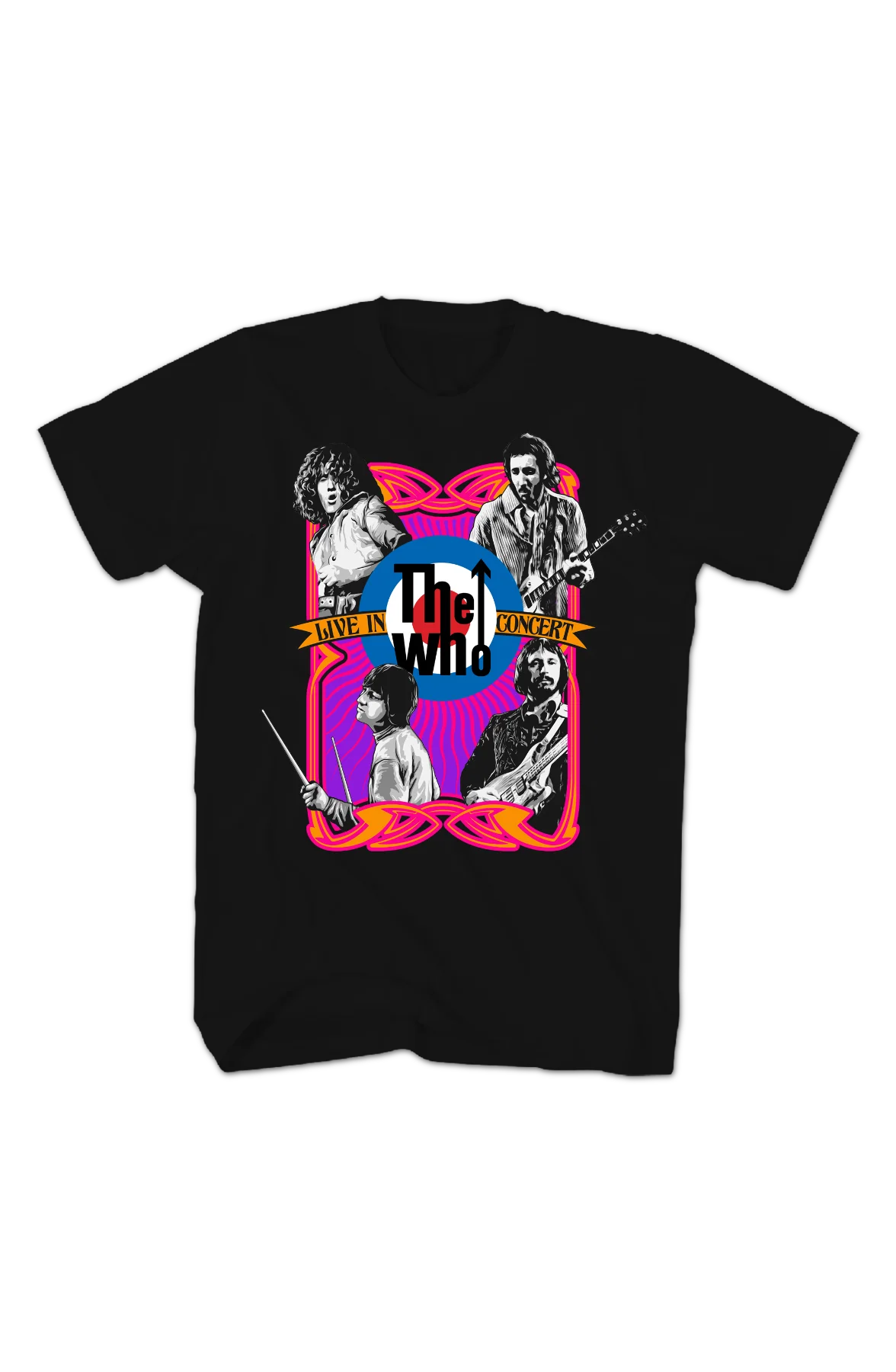 Live In Concert The Who T-Shirt - Image 2