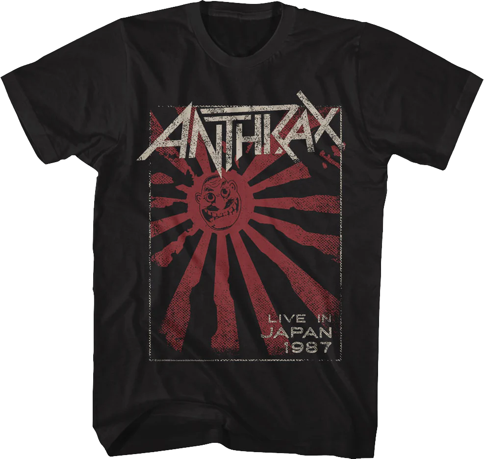 Live In Japan Anthrax T-Shirt