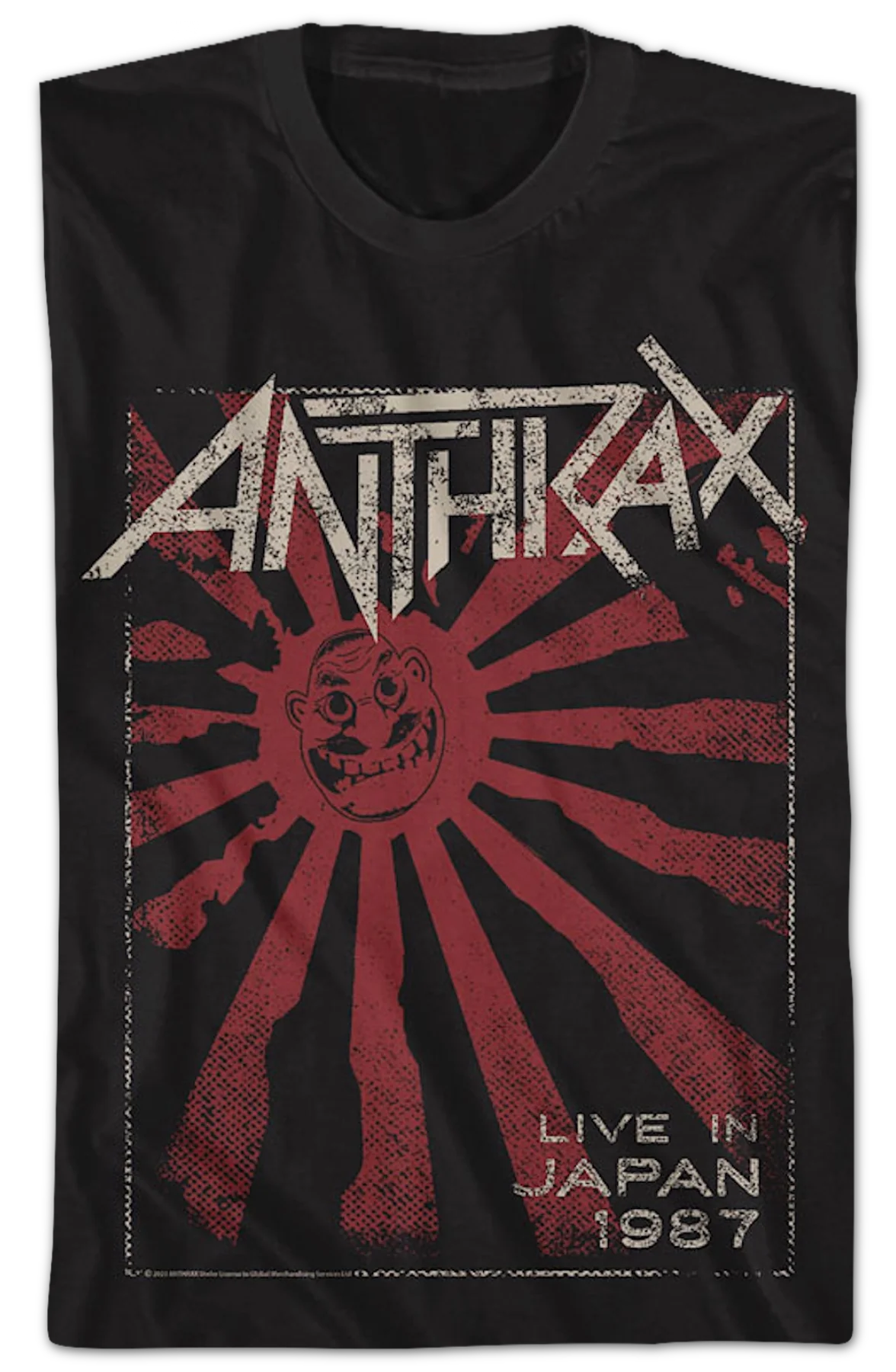 Live In Japan Anthrax T-Shirt - Image 2
