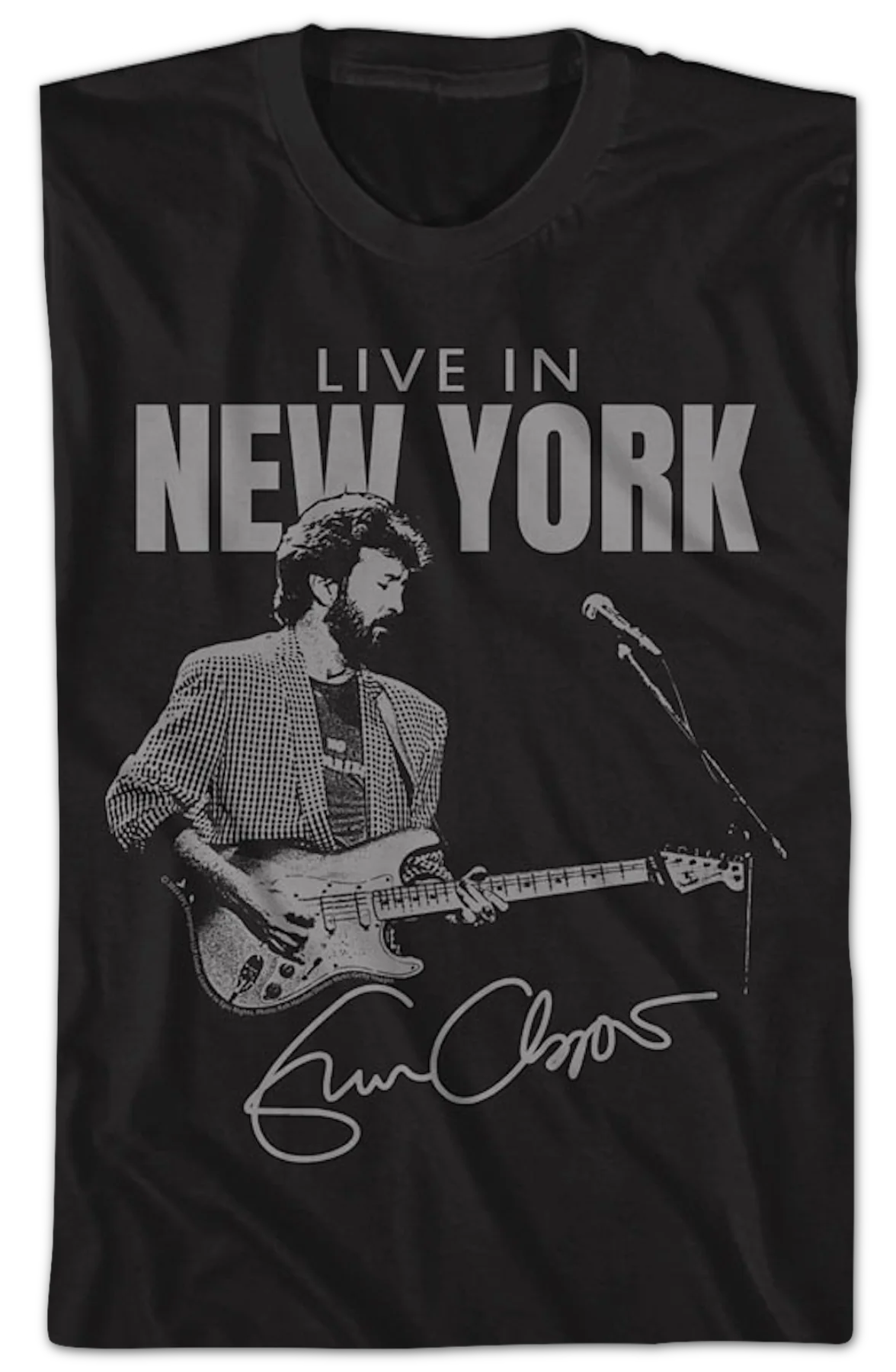 Live In New York Eric Clapton T-Shirt - Image 2