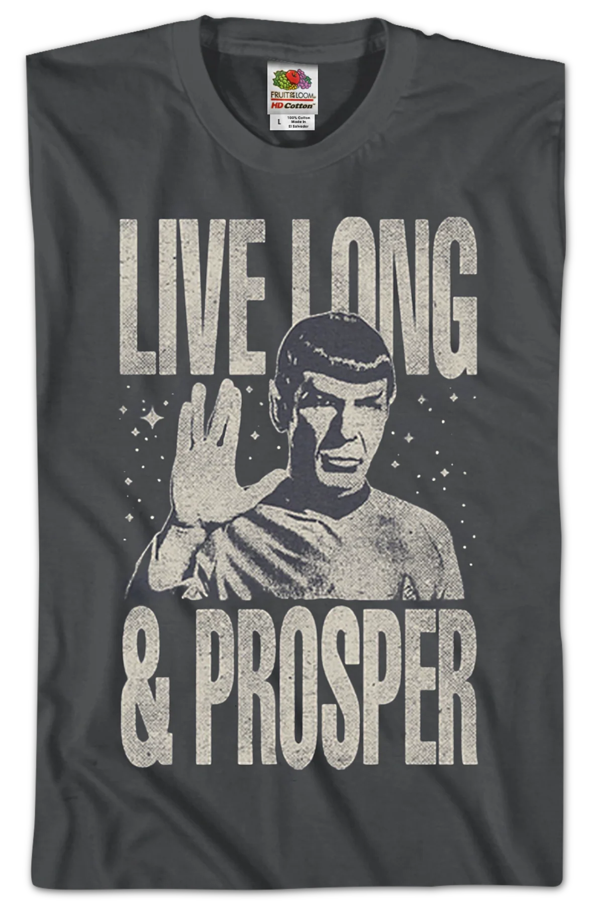 Live Long and Prosper Star Trek T-Shirt - Image 2