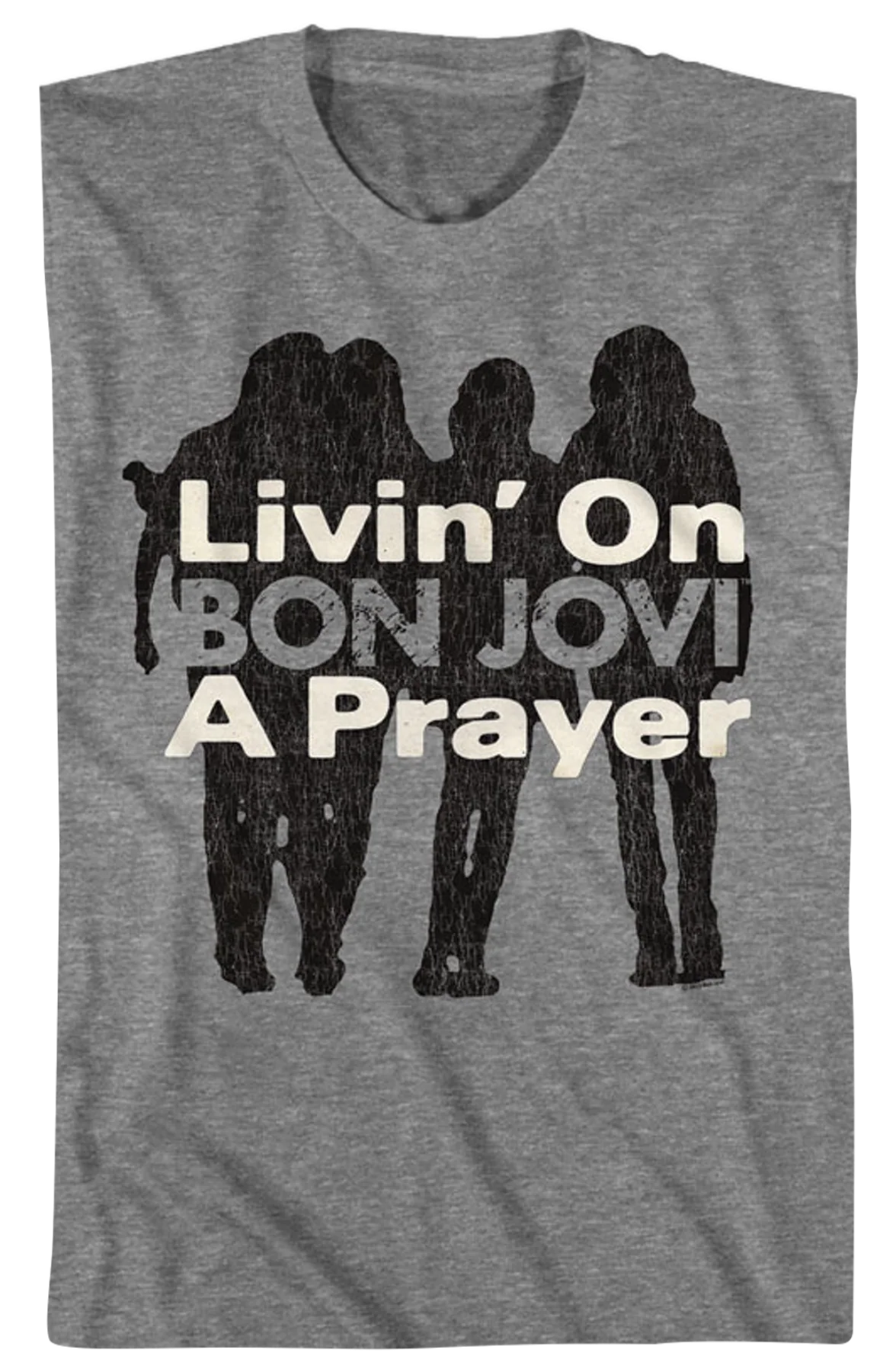 Livin' On A Prayer Bon Jovi T-Shirt - Image 2