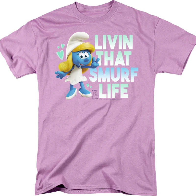 Livin That Smurf Life Smurfs T-Shirt