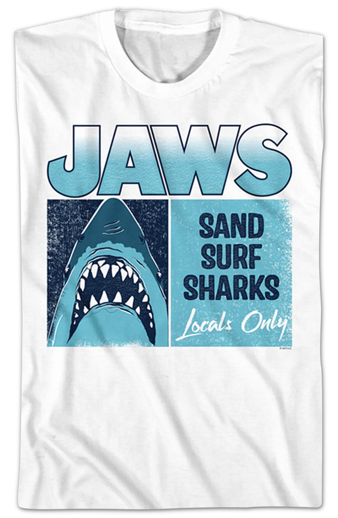 Locals Only Jaws T-Shirt - Image 2