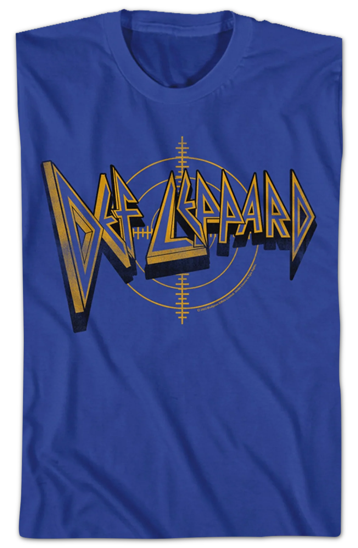 Logo And Crosshairs Def Leppard T-Shirt - Image 2