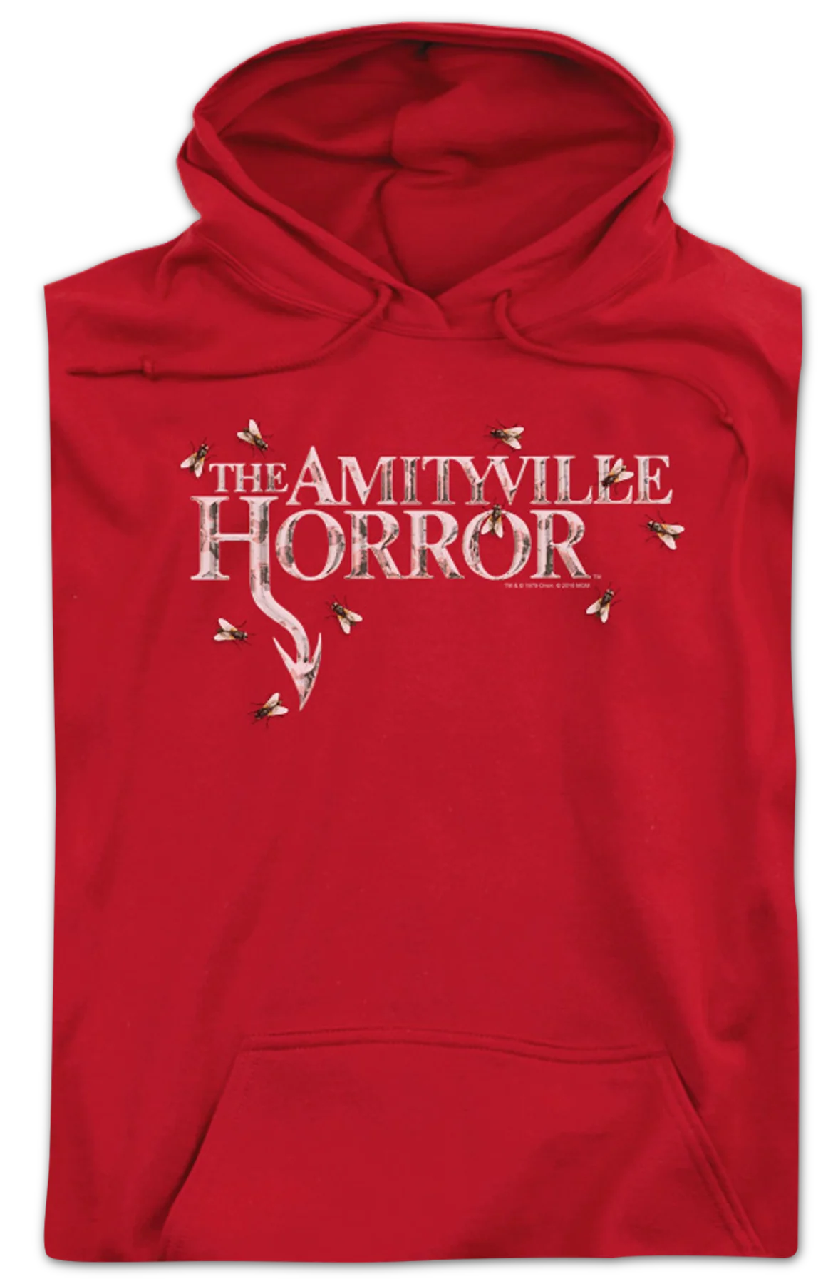 Logo And Flies Amityville Horror Hoodie - Image 2