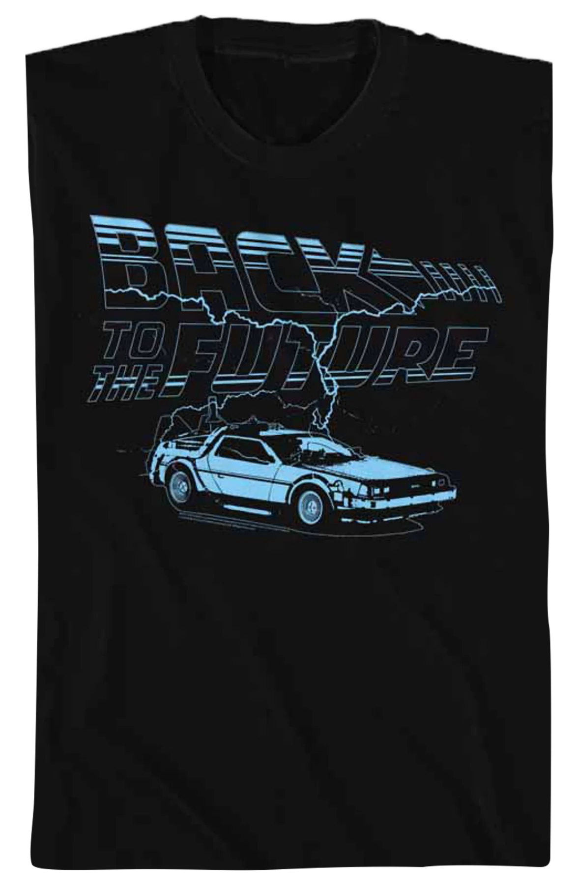 Logo and Lightning Back To The Future T-Shirt - Image 2