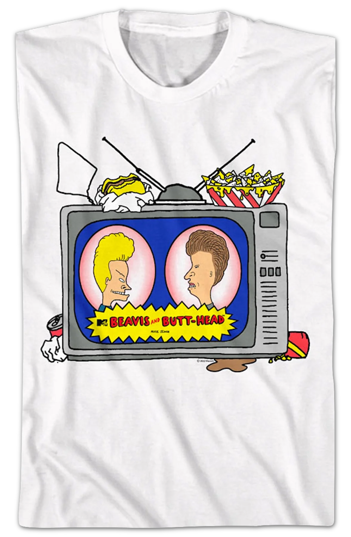 Logo On TV Beavis And Butt-Head T-Shirt - Image 2