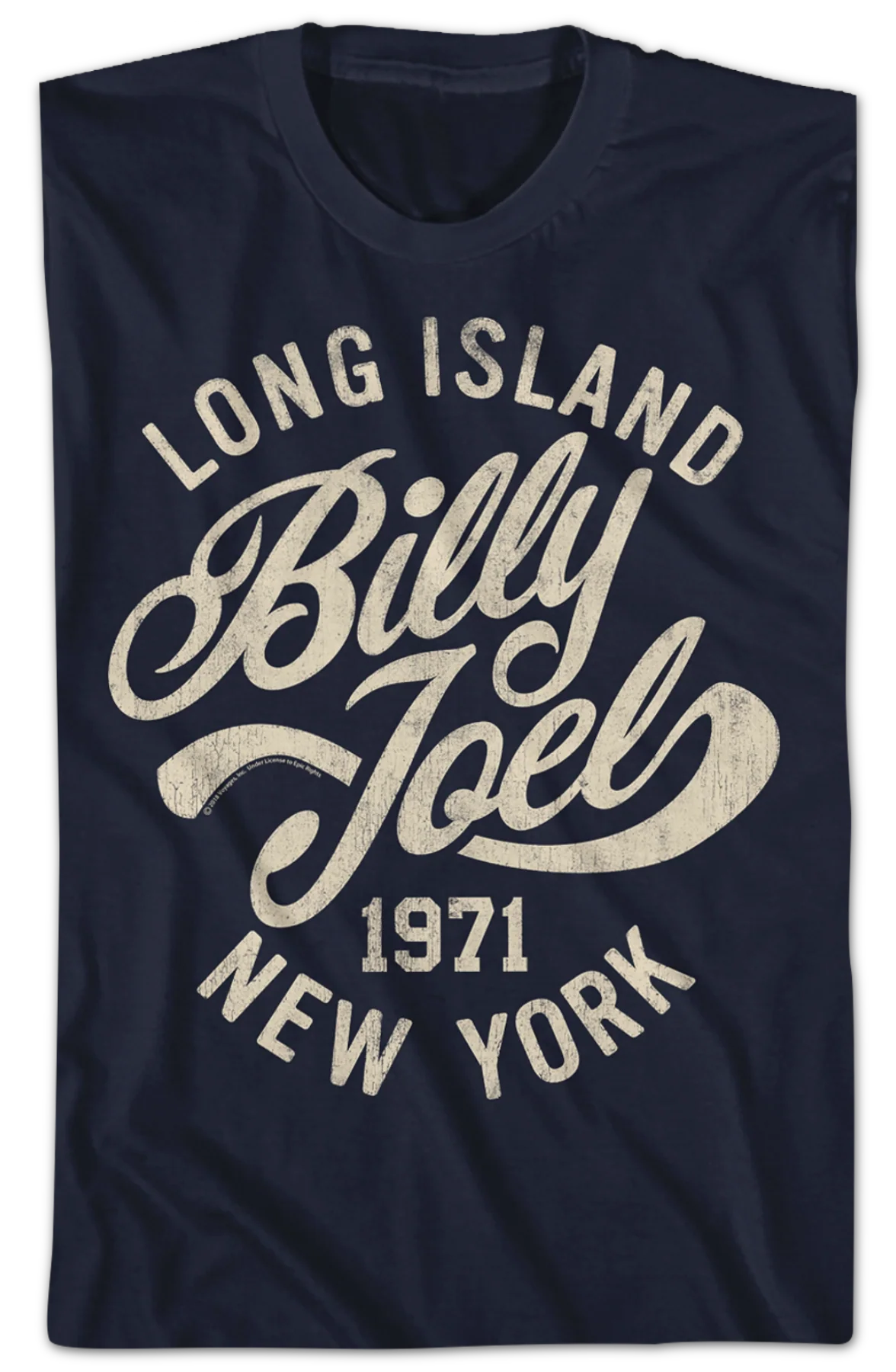 Long Island 1971 Billy Joel T-Shirt - Image 2