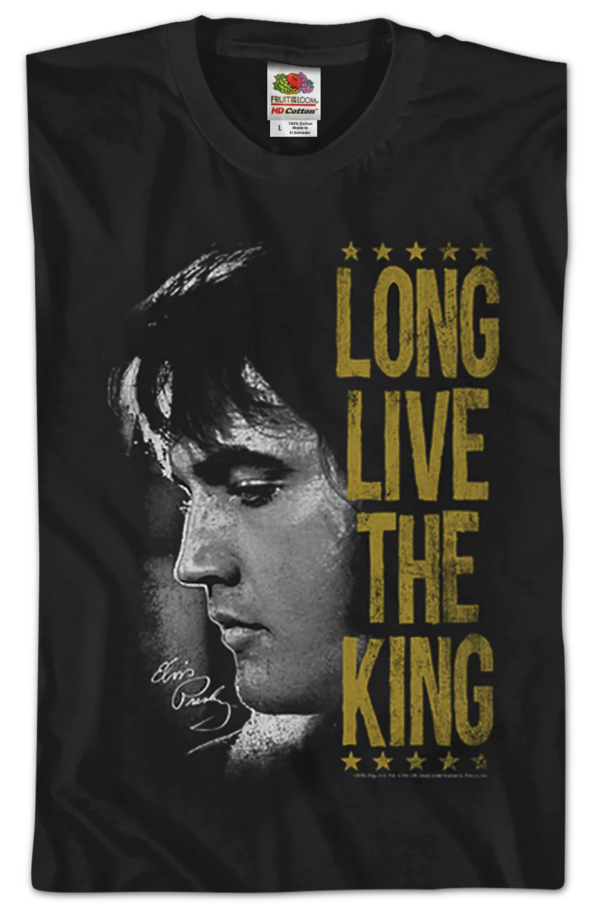 Long Live The King Elvis Presley T-Shirt - Image 2