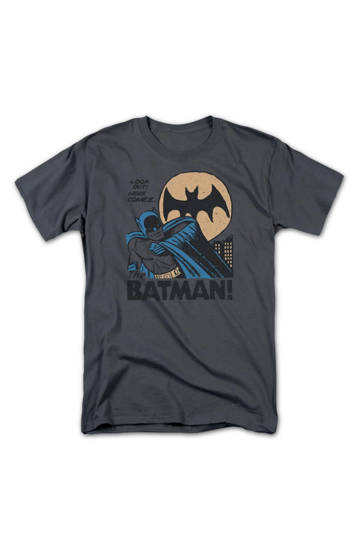 Look Out Here Comes Batman DC Comics T-Shirt - Image 2