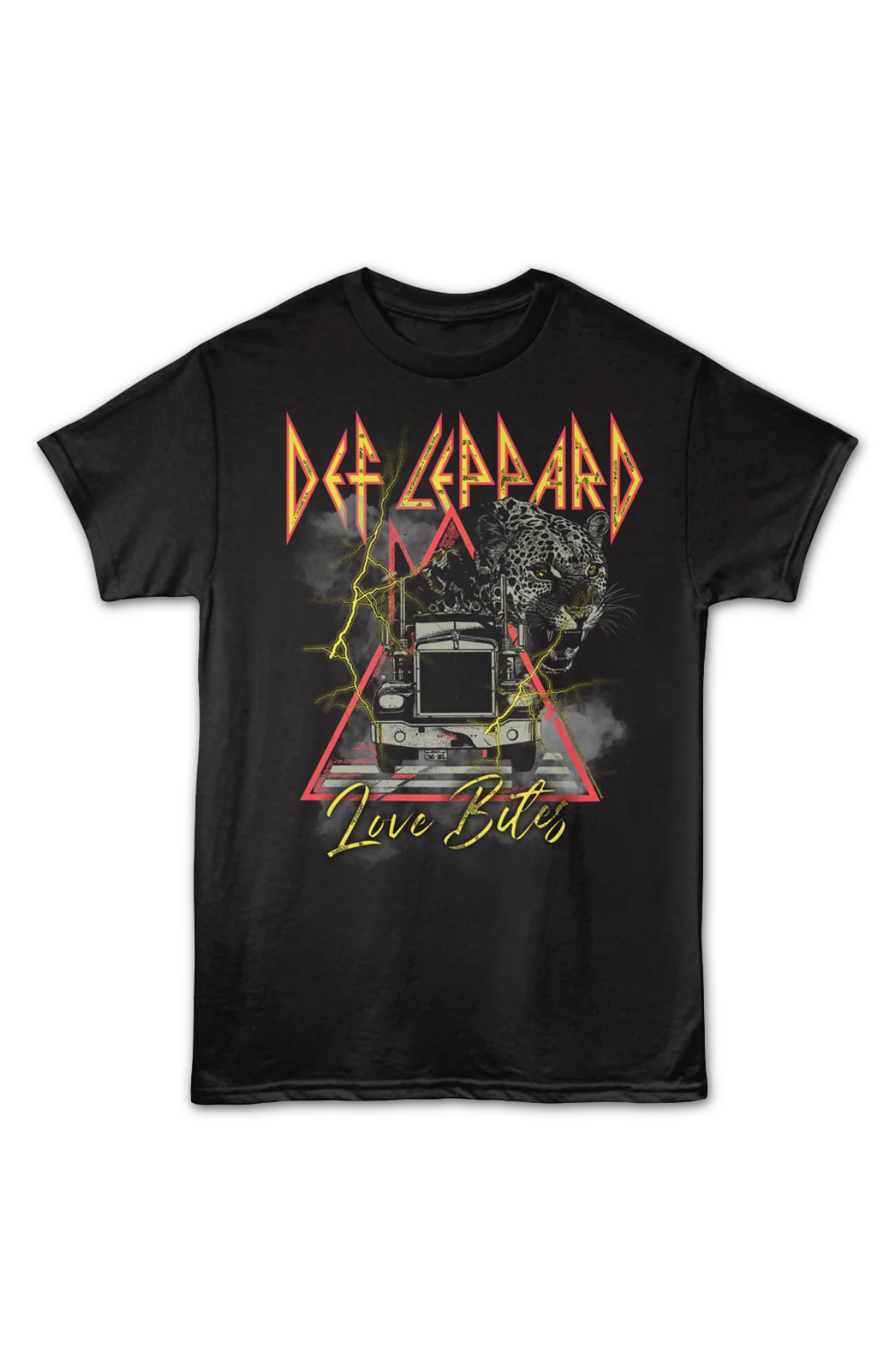 Love Bites Truck Def Leppard T-Shirt - Image 2