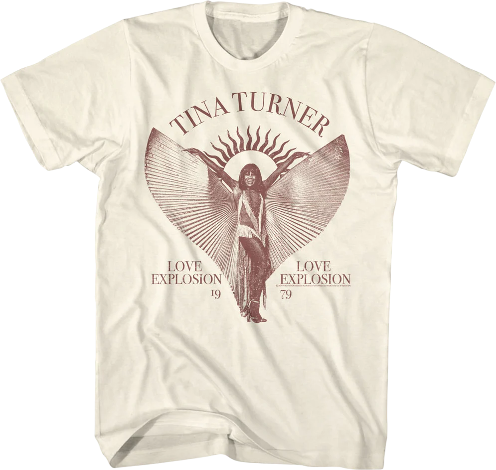 Love Explosion 1979 Tina Turner T-Shirt