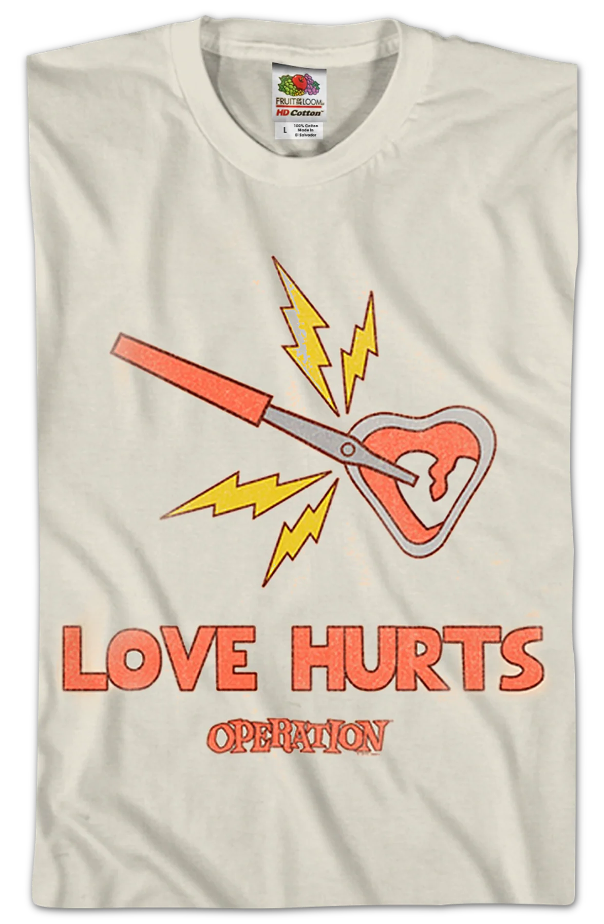 Love Hurts Operation T-Shirt - Image 2