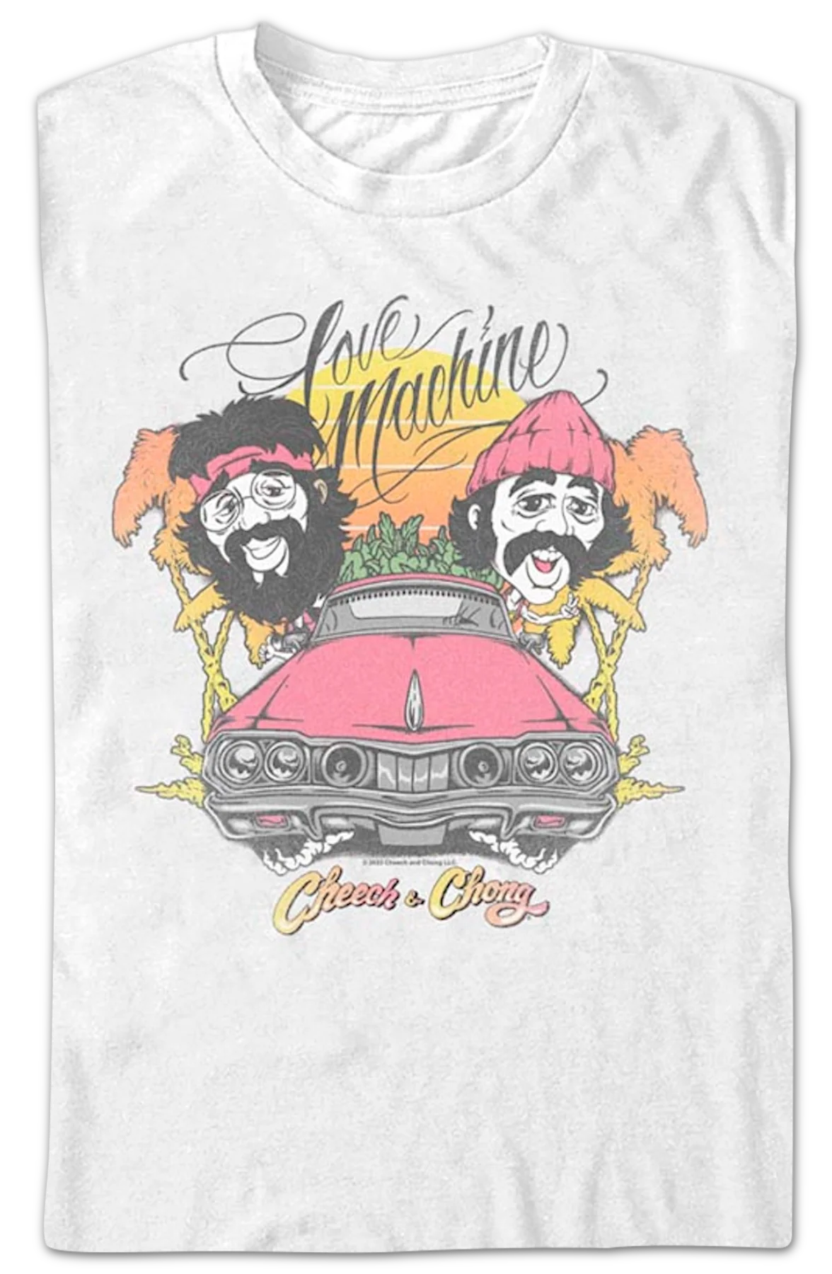 Love Machine Cheech And Chong T-Shirt - Image 2