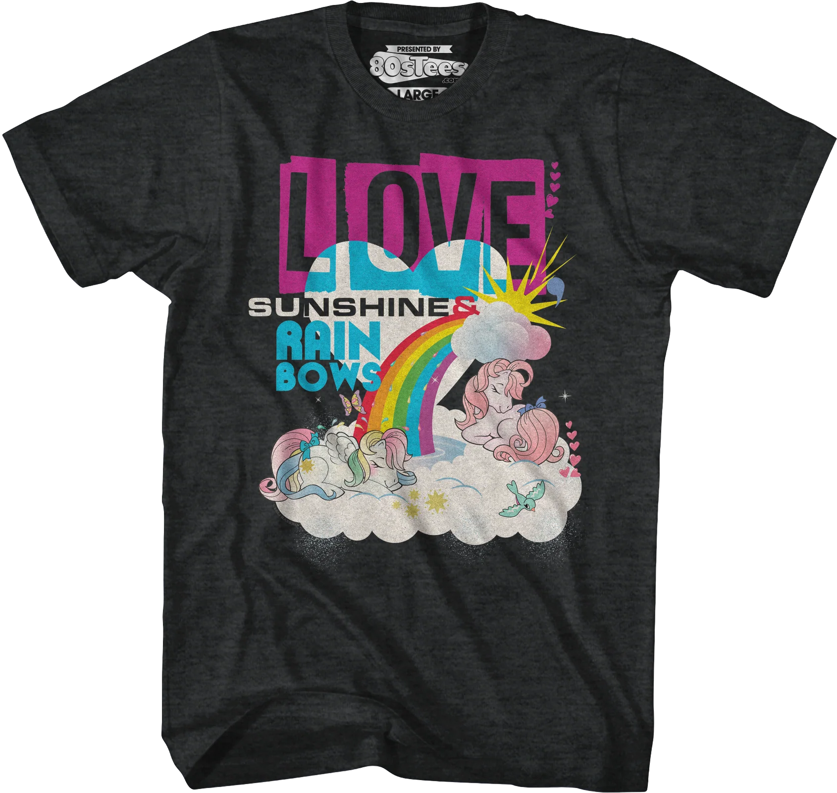 Love Sunshine & Rainbows My Little Pony T-Shirt - Image 11