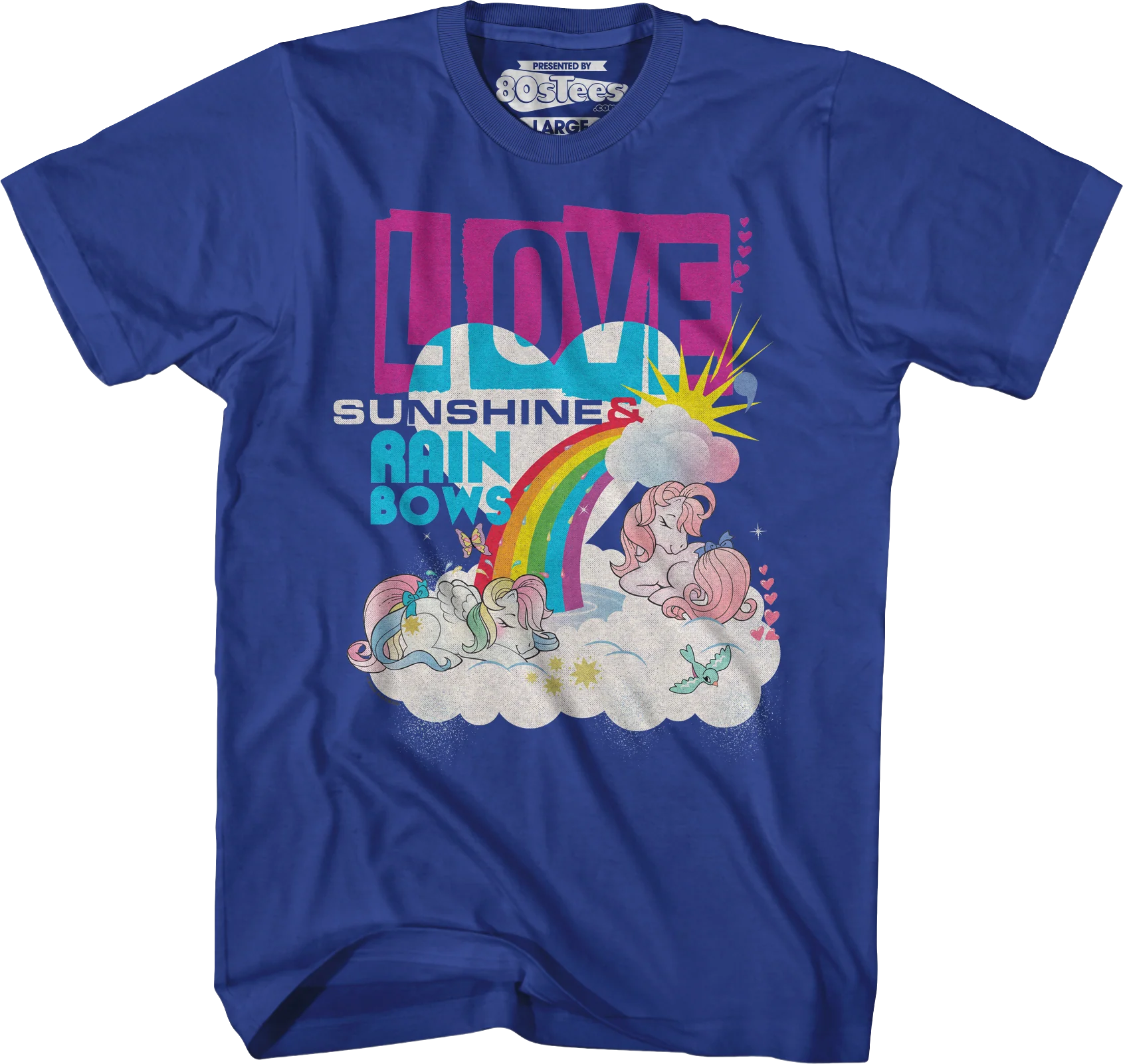 Love Sunshine & Rainbows My Little Pony T-Shirt - Image 24