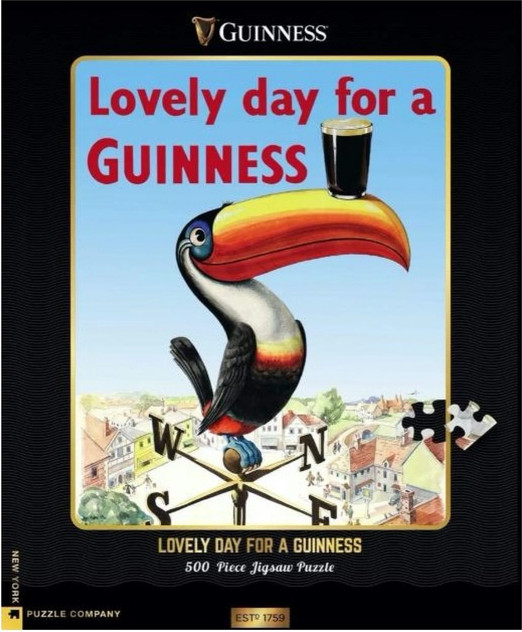 Lovely Day For A Guinness 500 Piece Jigsaw Puzzle