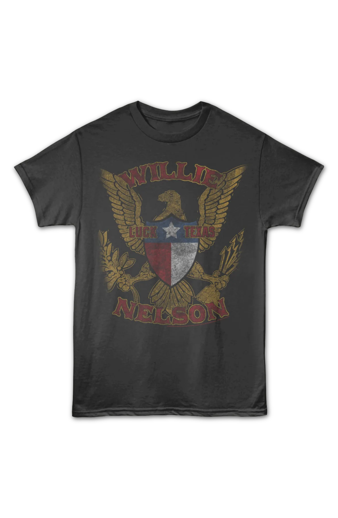 Luck Texas Willie Nelson T-Shirt - Image 2