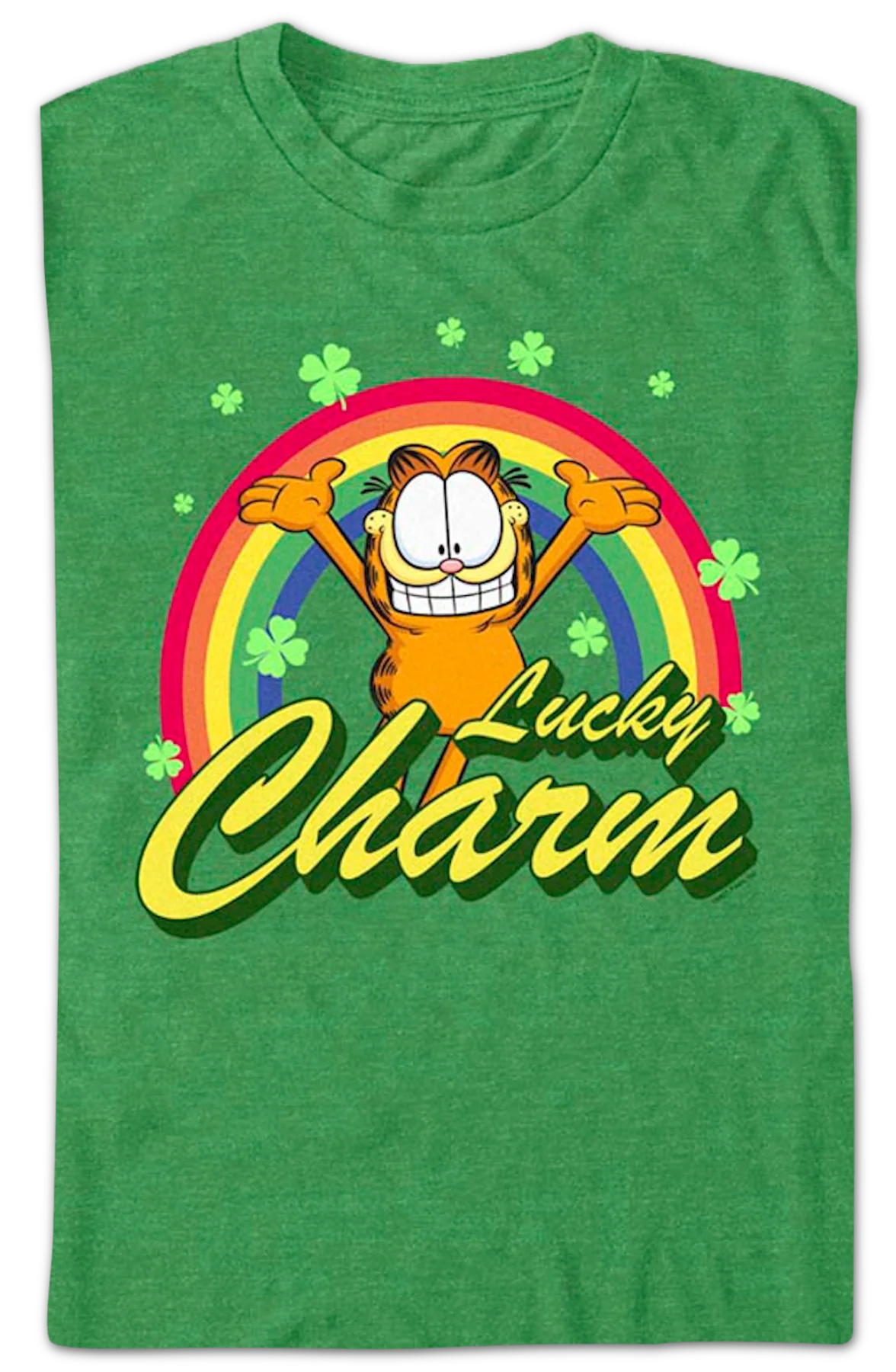 Lucky Charm Garfield T-Shirt - Image 2