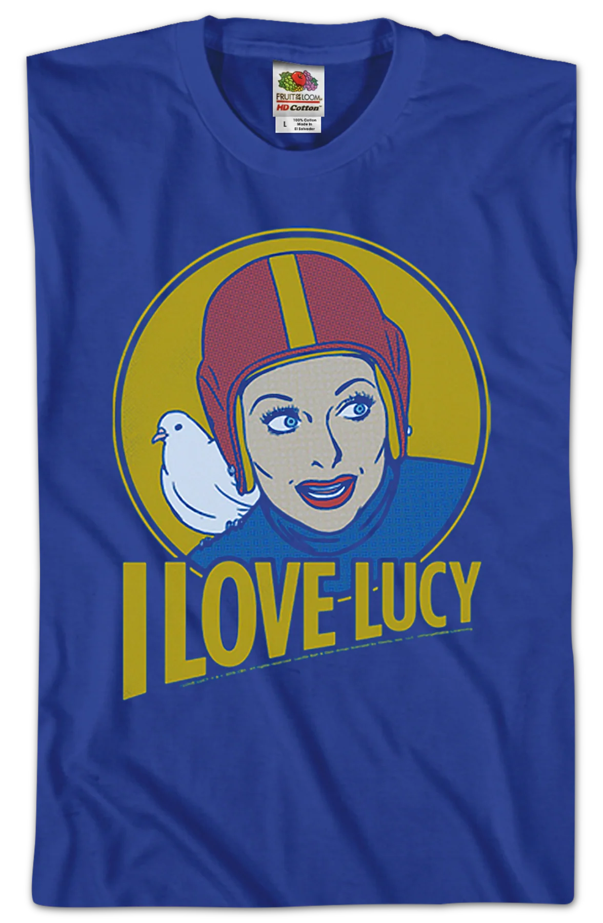 Lucy and Superman I Love Lucy T-Shirt - Image 2