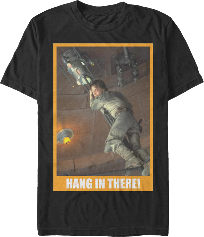 Luke Skywalker Hang In There Star Wars T-Shirt