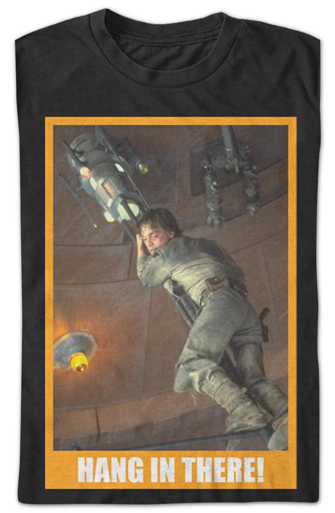 Luke Skywalker Hang In There Star Wars T-Shirt - Image 2