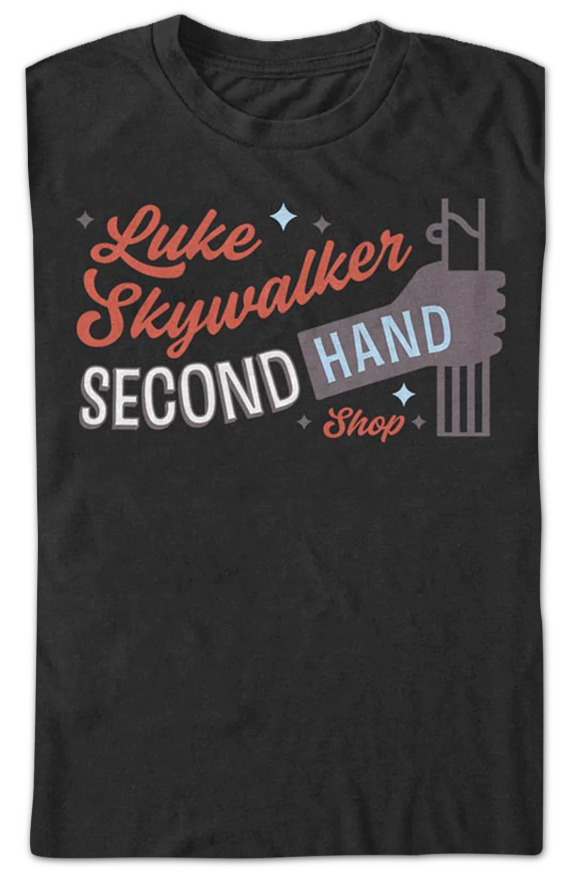 Luke Skywalker Second Hand Shop Star Wars T-Shirt - Image 2