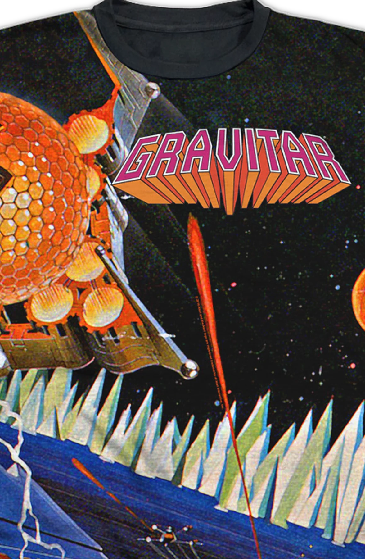 Lunar Battle Gravitar T-Shirt - Image 2