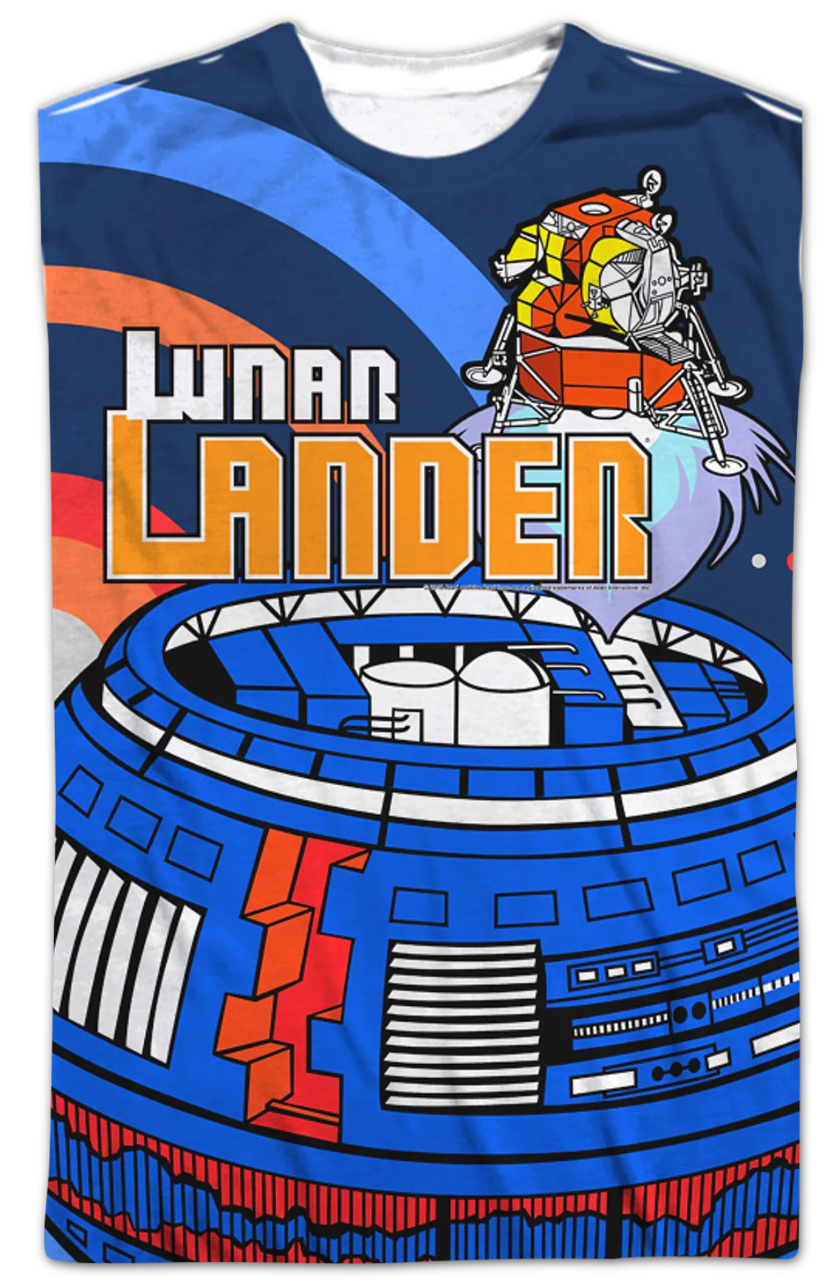 Lunar Lander Atari T-Shirt - Image 2