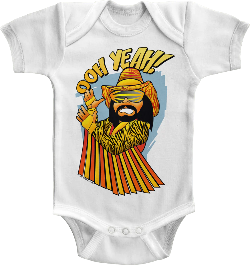 Macho Man Randy Savage Infant Snapsuit
