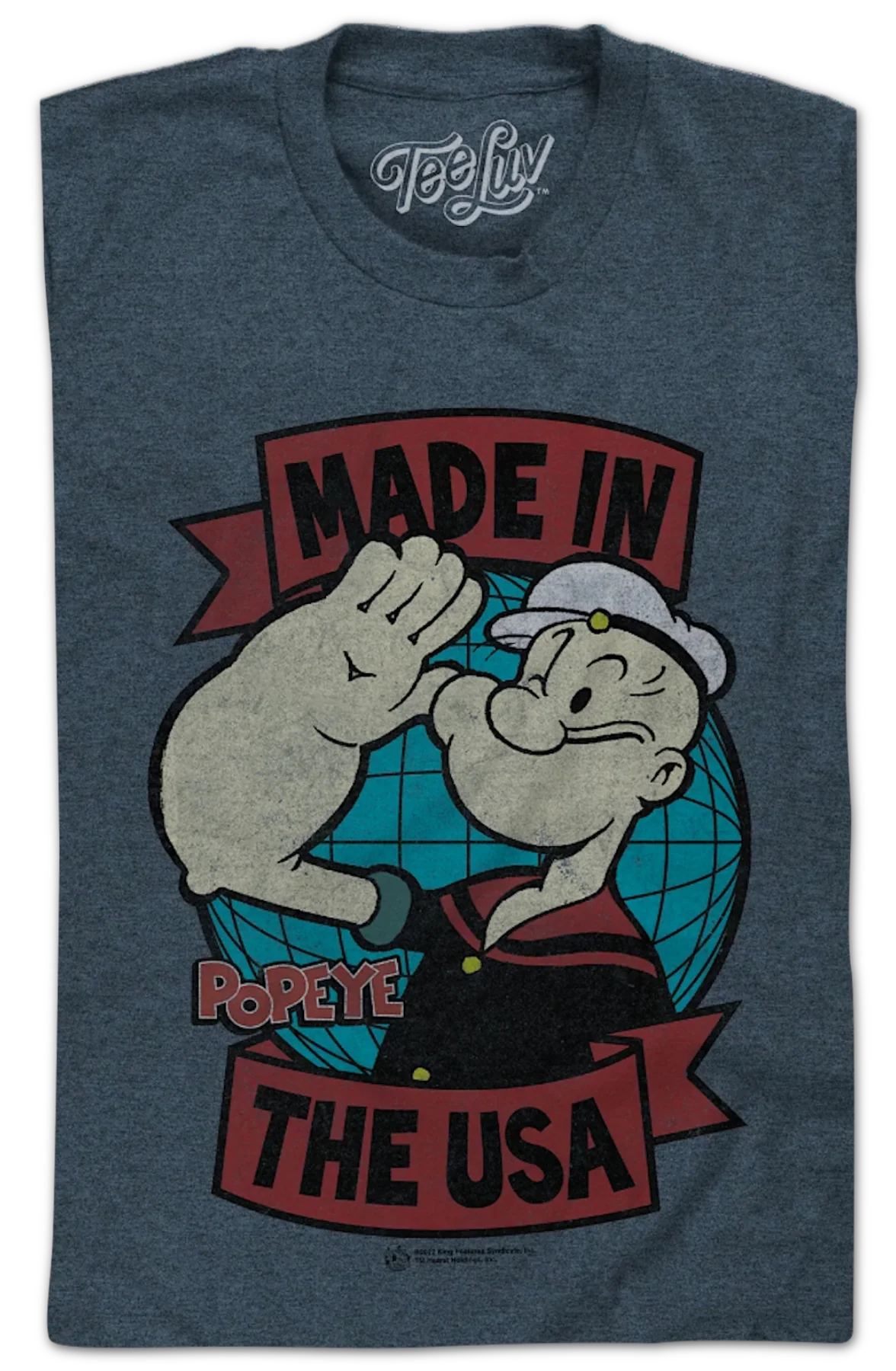 Made In The USA Popeye T-Shirt - Image 2
