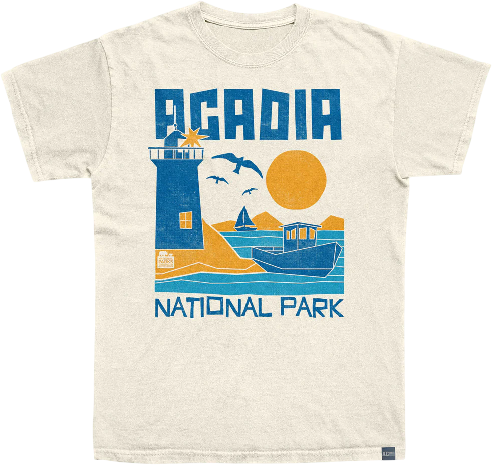 Made In USA Acadia Abbreviated NPCA T-Shirt