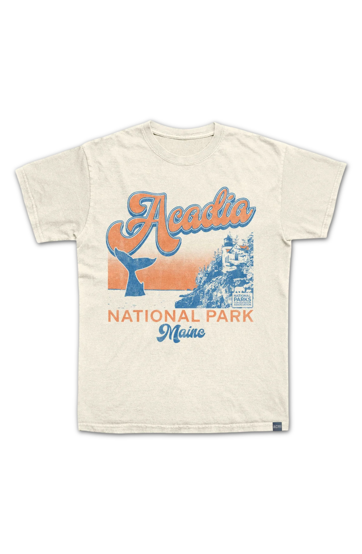 Made In USA Acadia Whale NPCA T-Shirt - Image 2