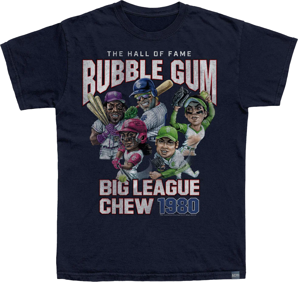 Made In USA Big League Chew Hall Of Fame T-Shirt