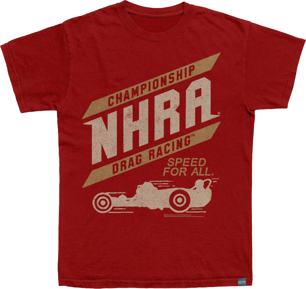 Made In USA Championship Drag Racing NHRA T-Shirt