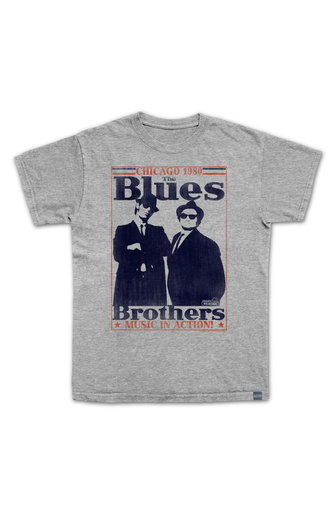 Made In USA Chicago 1980 The Blues Brothers T-Shirt - Image 2