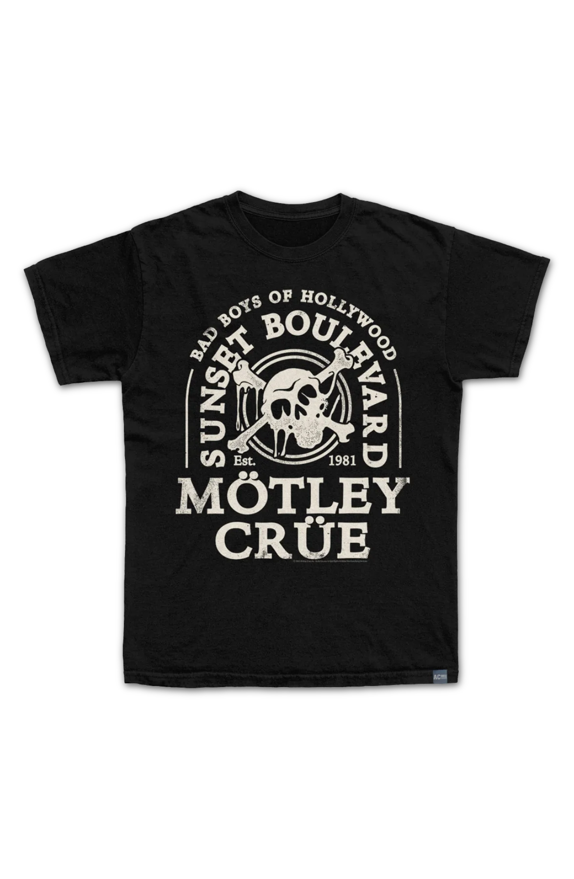 Made In USA Dripskull Motley Crue T-Shirt - Image 2