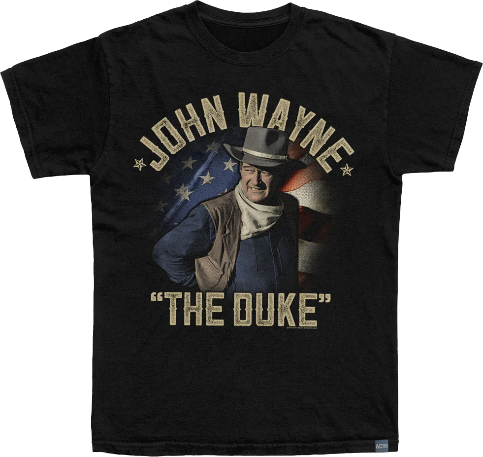 Made In USA John Wayne The Duke Returns T-Shirt