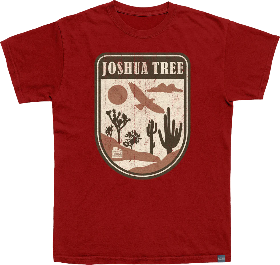 Made In USA Joshua Tree Badge NPCA T-Shirt