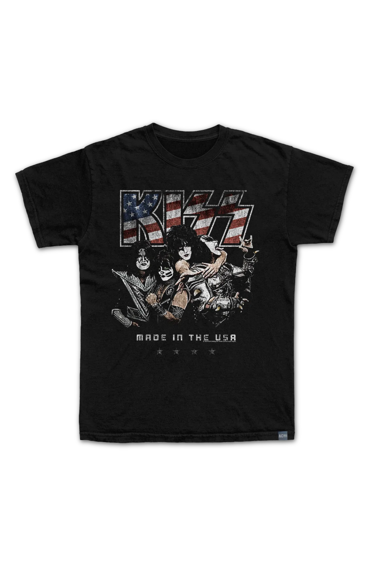 Made In USA KISS Amerikiss T-Shirt - Image 2
