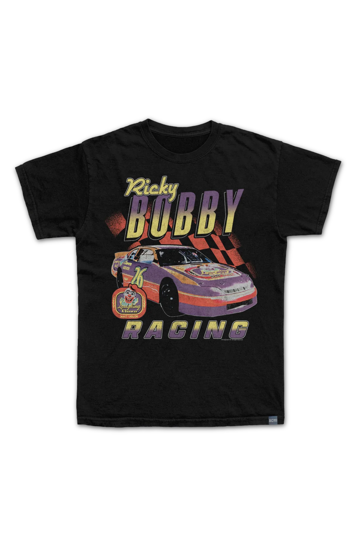 Made In USA Laughing Clown Racing Talladega Nights T-Shirt - Image 2