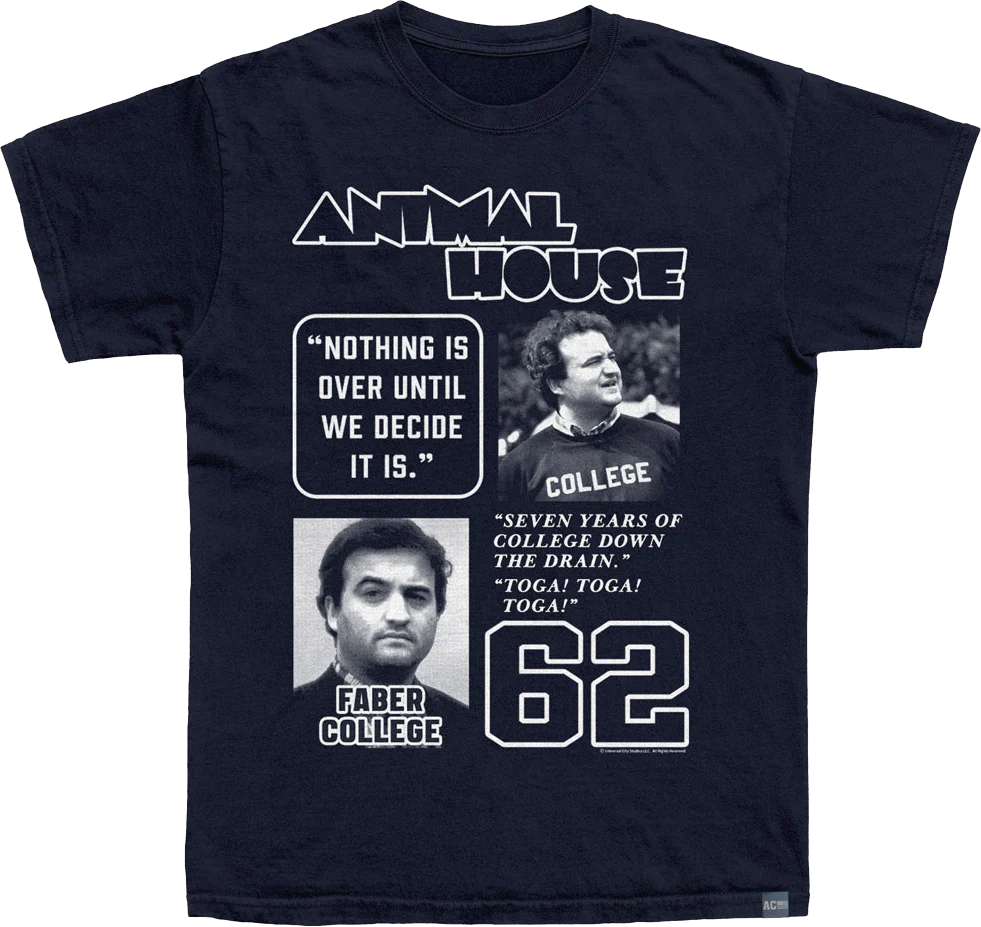 Made In USA Multi Quote Animal House T-Shirt